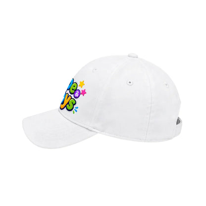 Toys Kids Baseball Cap – Adjustable Cotton Hat with Colorful Logo