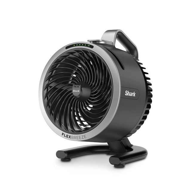 Shark FlexBreeze HydroGo FA050UK Portable Misting Fan – Indoor & Outdoor Cooling Fan – Charcoal